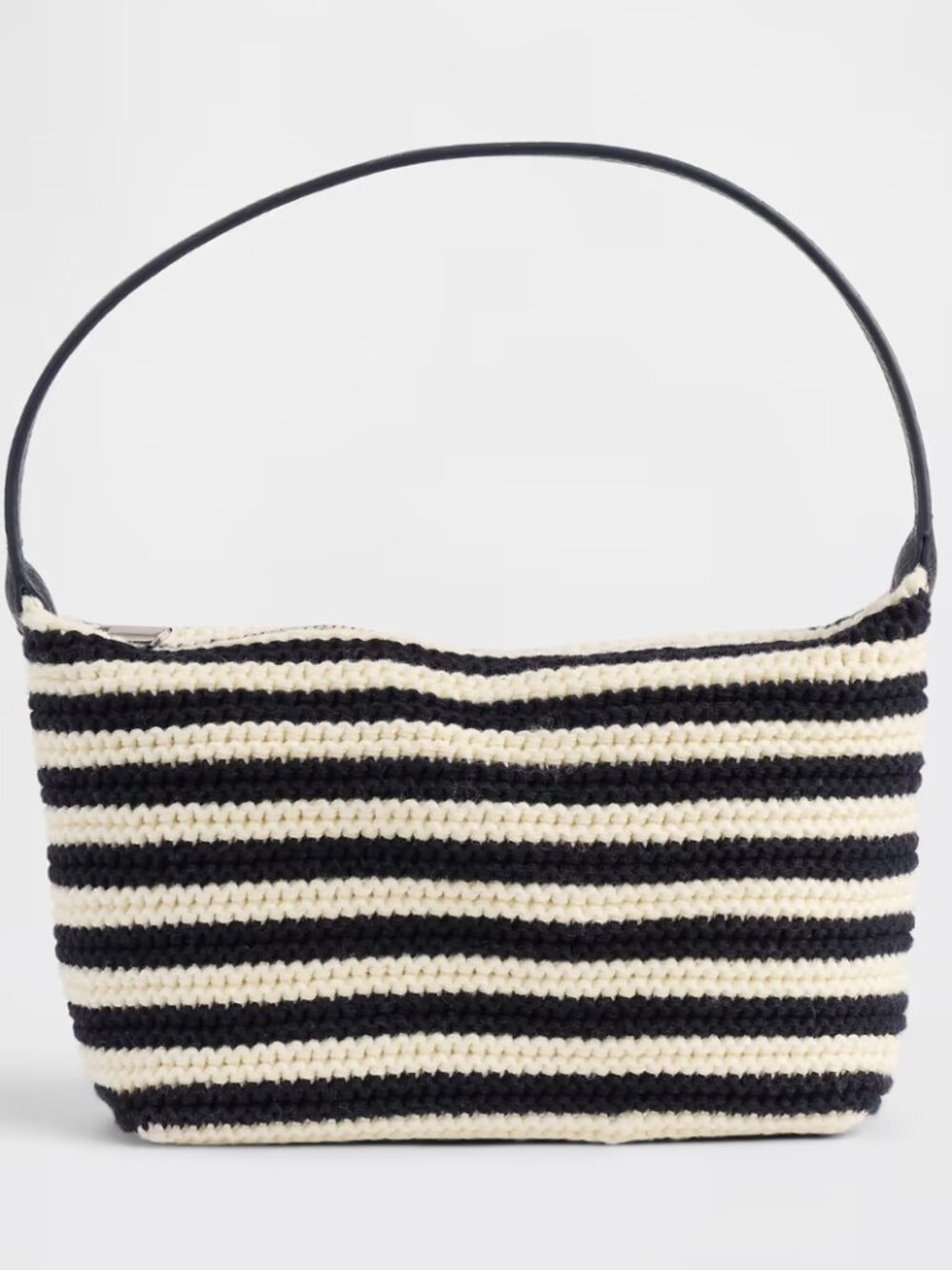 Gap Crochet Navy Stripe Mini Bag